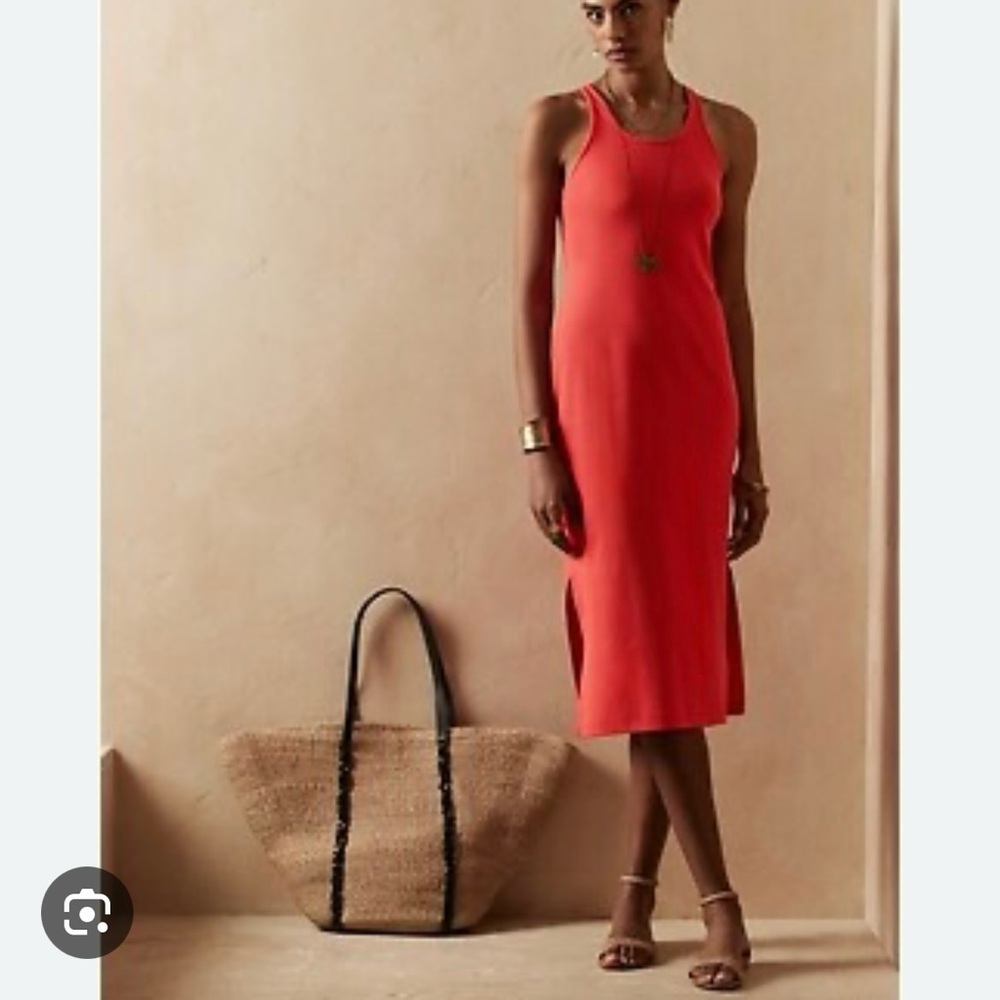 BR racer back tank dress